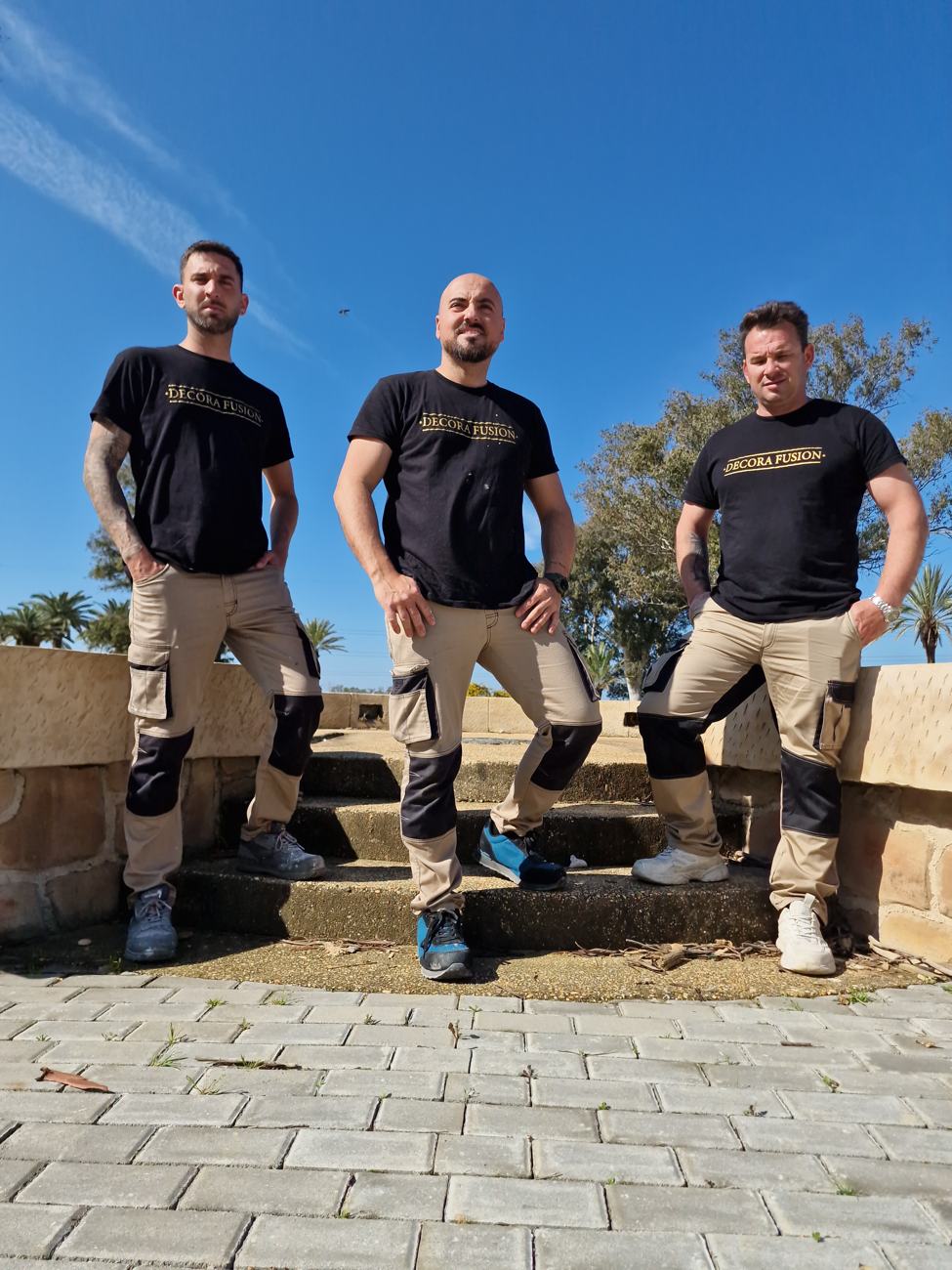 Los tres integrantes del equipo de Decora Fusion